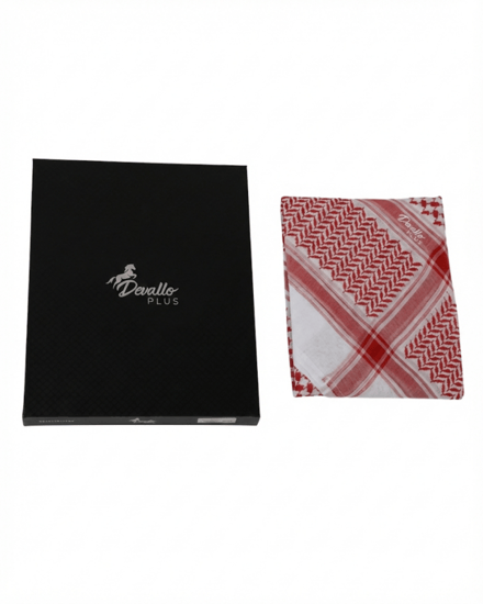 شماغ ديفالو بلس أحمر