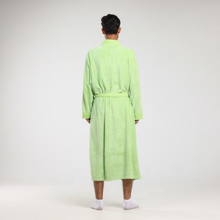 روب استحمام طويل اخضر