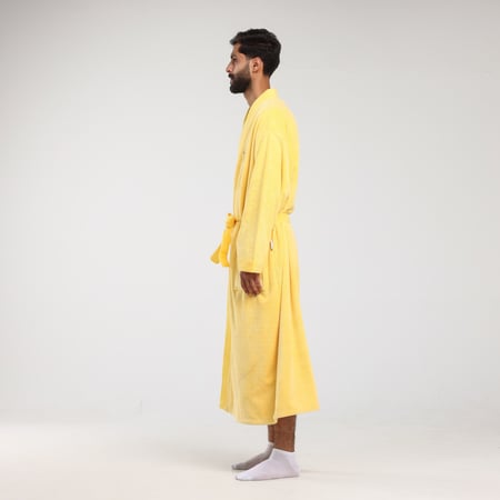 روب حمام اصفر