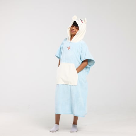 روب كابا اطفال تركواز