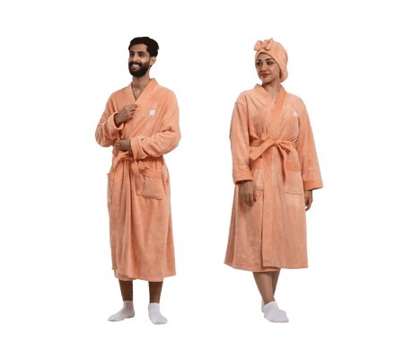 روب بدون هودي - مشمشي