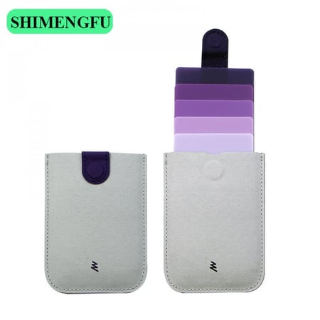 محفظة مغناطيس قماش مايكروفايبر للبطاقات والنقود