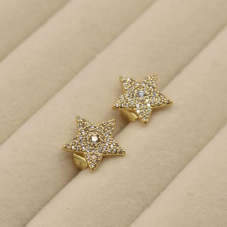 Tiny star earring