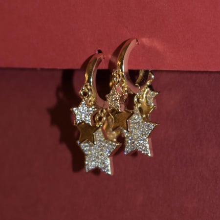 Multi stars earring