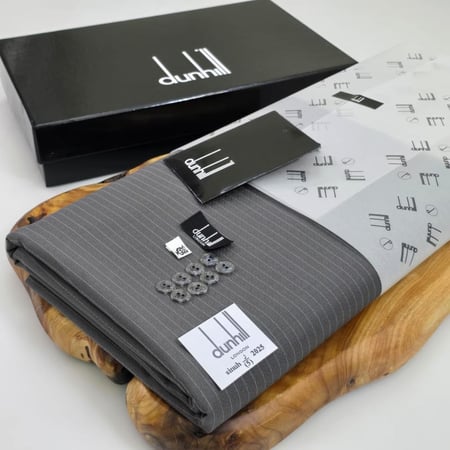 قماش مقلم شتوي مع الازار والملحقات