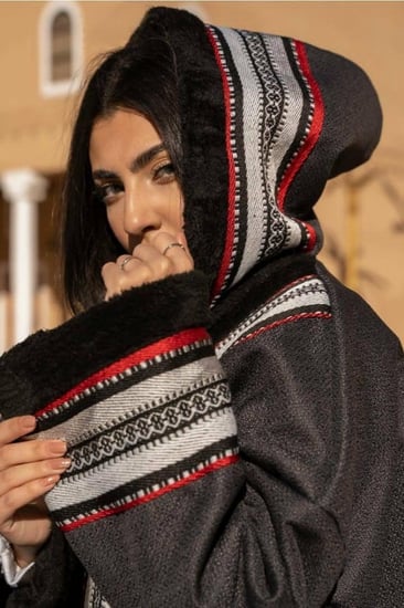 فروة نسائي سدو بقبعه