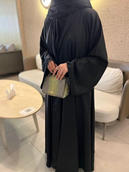 دبل كلوش مع اكمام واسعة