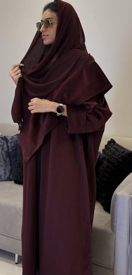 برغندي  فرو خفيف نص بشت