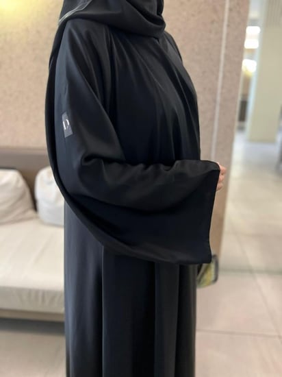 دبل كلوش مع اكمام واسعة