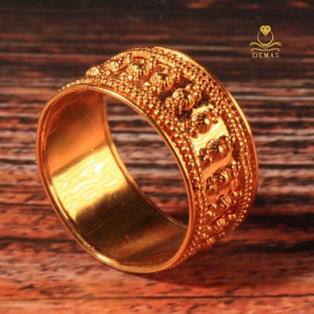 دبلة ذهب نسائية عيار 21