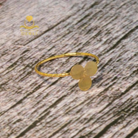 خاتم ناعم ذهب عيار 18