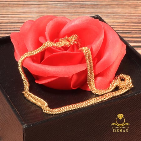 اسوارة ذهب تصميم ياباني عيار 18