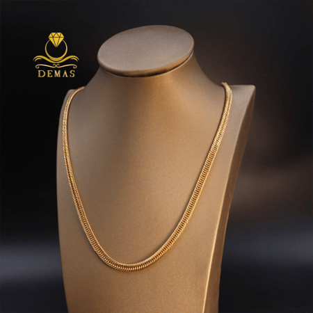 سلسال تصميم ياباني عيار 18 إيطالي