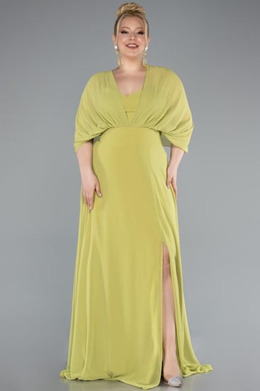 فستان سهرة شيفون بتصميم كتف قابل للتعديل