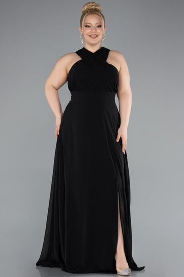 فستان سهرة شيفون بتصميم كتف قابل للتعديل