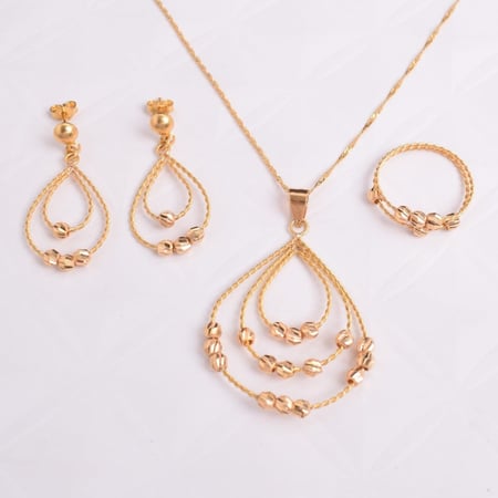 نصف طقم ذهب-عيار21-وزن ذهب10.81