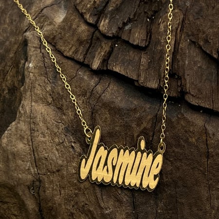 عقد الاسم - ذهب