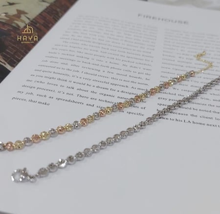 اساور بأشكال الذهب.. مطلية وفاخرة