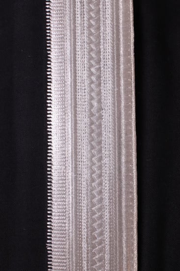 مشلح ملكي اسود فضي