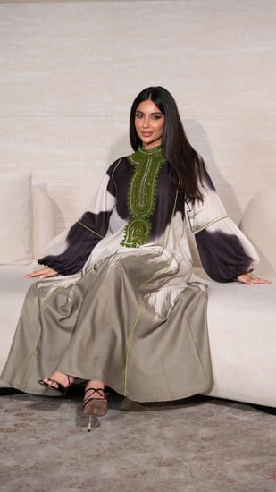 جلابية بشك زيتي