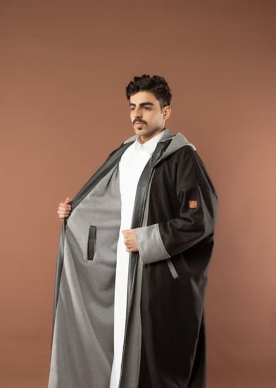 فروه دبل فيس  رجالي  تنلبس جهتين