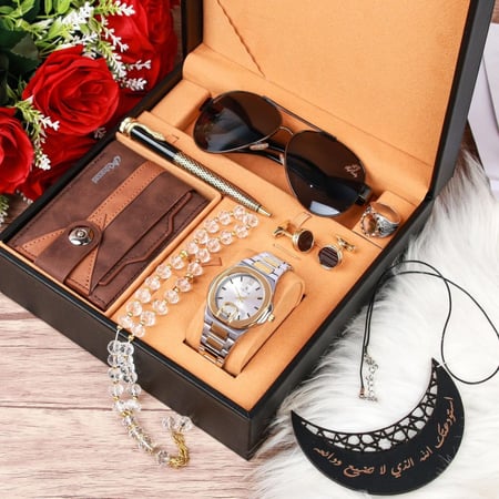 اطقم للاهداء رجالية راقيه شكل الهلال B-1509