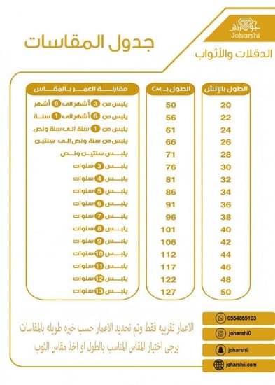 ثوب اطفال ولادي