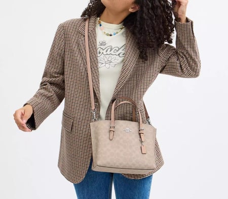 Mollie Tote 25 In Signature Canvas