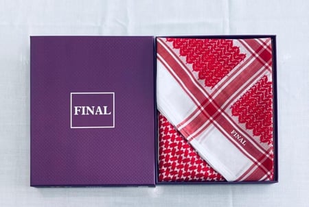 شماغ  أحمر رجالي FINAL