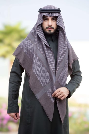 شماغ ملون