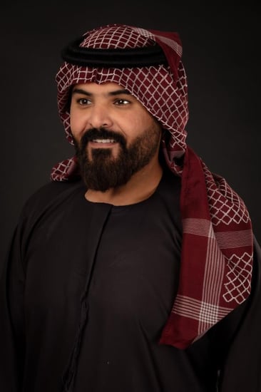 شماغ ملون