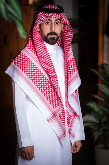 شماغ أشبيل احمر
