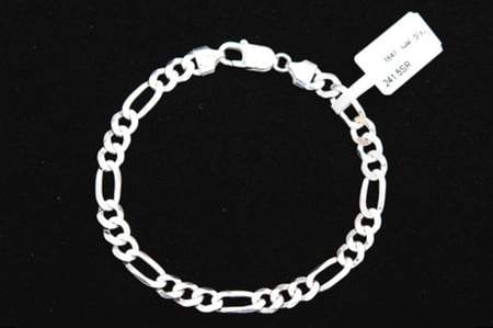 اساور رجالية فضة