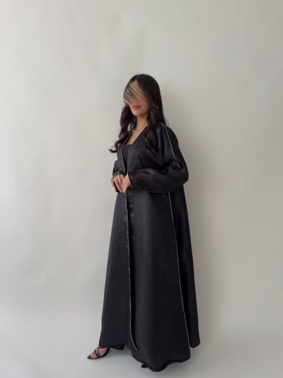 قماش اورجانزا مبطن كامل مع تدخيلات كلفه كريستال من مايرس MYRS