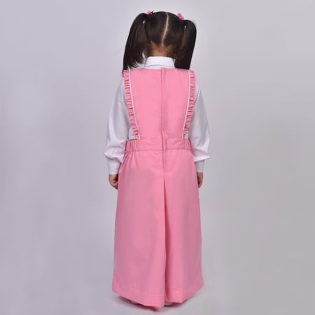 مريول ابتدائي وردي موديل 13015