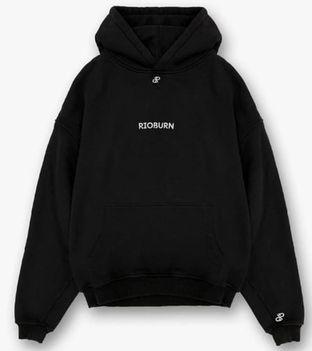 اوفر سايز هودي (اسود)