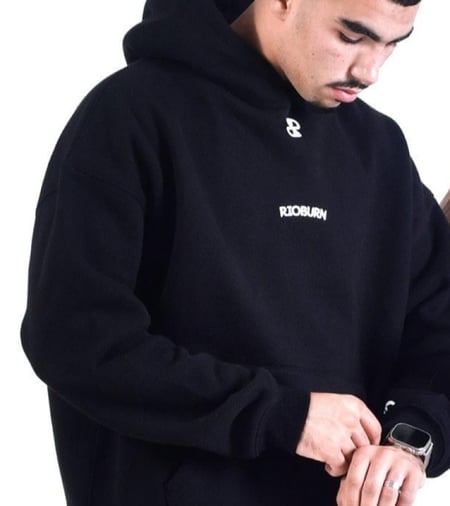 اوفر سايز هودي (اسود)