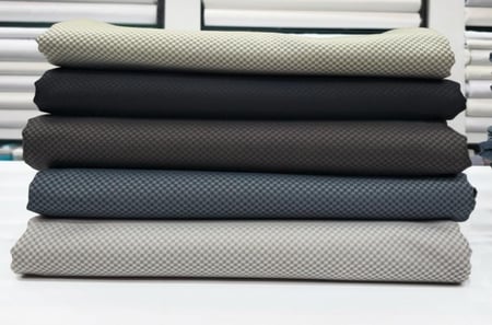 قماش شتوي ملون خلية