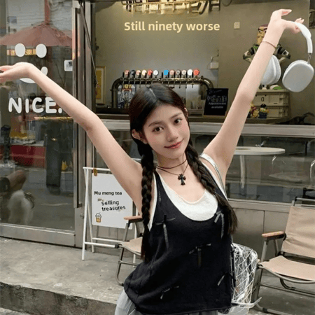 اللون حجب قطعتين الوهم متماسكة تانك سترة المرأة الصيف ملابس خارجية معقولة التخسيس ينعم صورتك صورة ظلية سلس