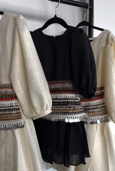 فستان اطفال ربطه ع الخصر