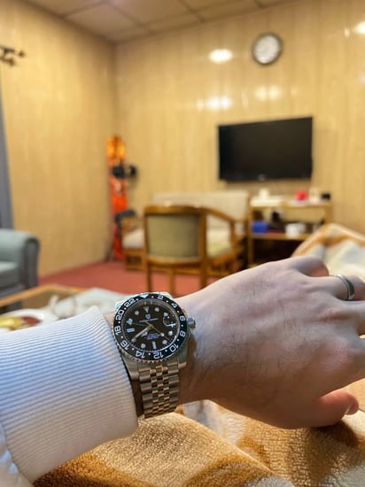 ساعة رولكس أوتماتيك gmt من PAGANI DESIGN باجاني ديزاين محرك يابانيNH3