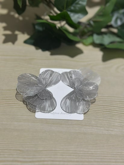 Multi Layers earrings Silver