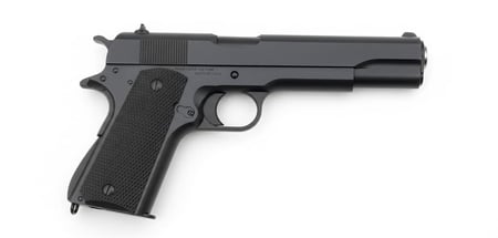 محزم مسدس رسمي بشعار سيفين ونخلة  لون بني