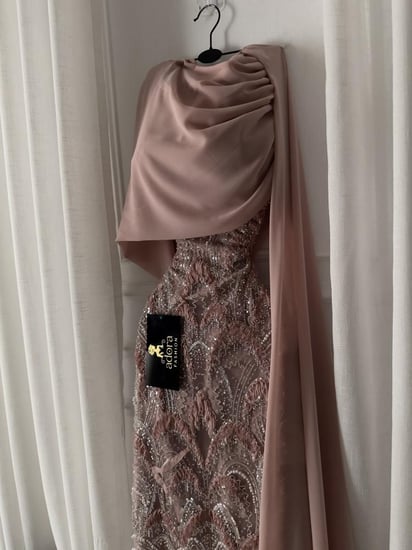 فستان سهره وردي