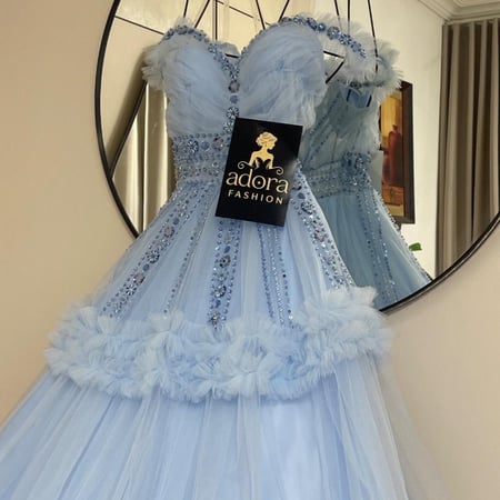 فستان سهره سماوي