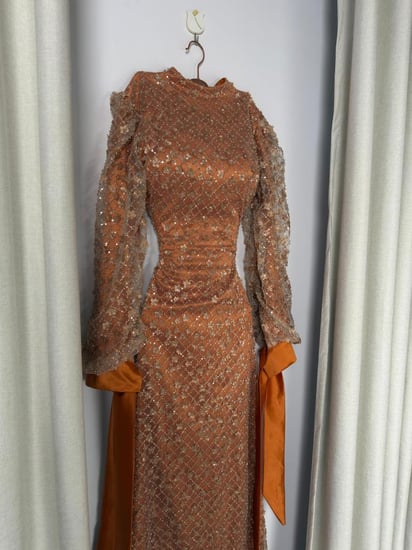 فستان سهرة تل مورد