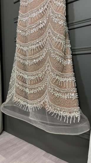 فستان سهره كريستالات