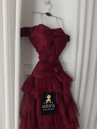 فستان سهره تل