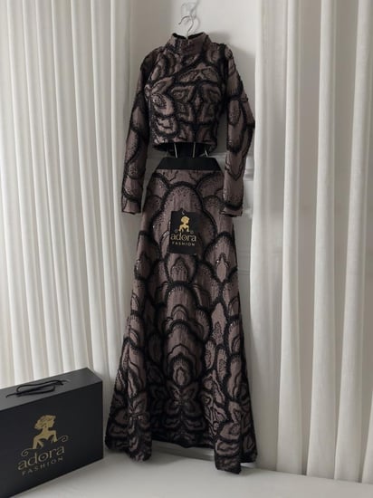 فستان قطعتين