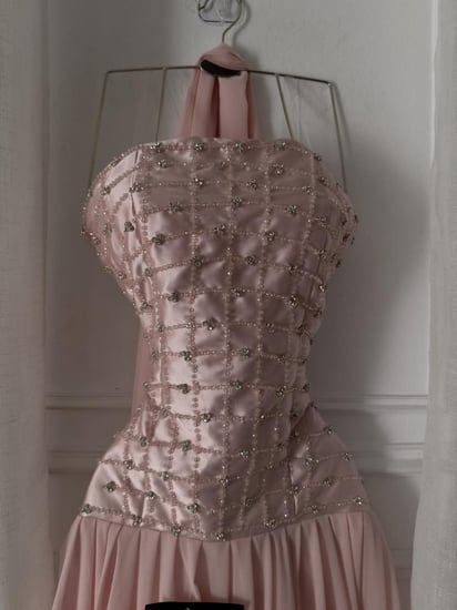 فستان سهره بينك